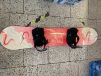 Snowboard deska missy 128 cm wiązania gratis