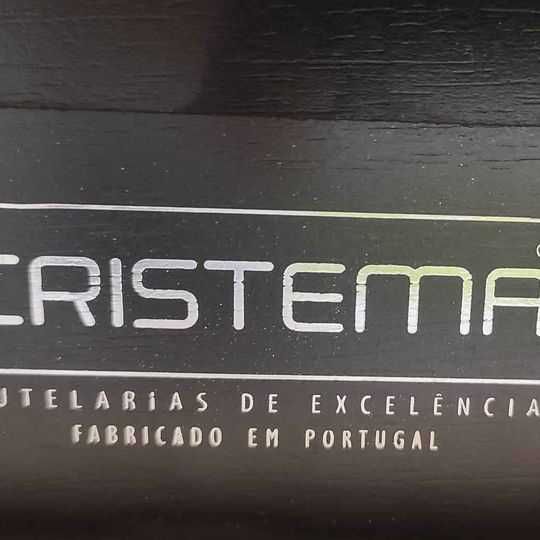 Cristema - Faqueiro Chicago 75 pçs Inox fabrico Nacional Emb. Madeira