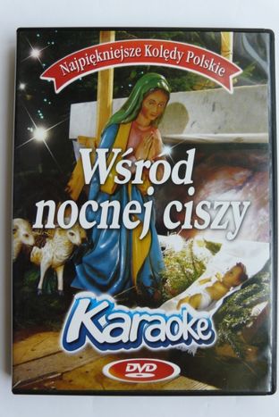 Wśród nocnej ciszy Najpiękniejsze Kolędy Polskie Karaoke - płyta DVD