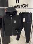 Спортивный мужской костюм штаны зип худи CK emporio armani