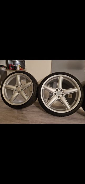 Felgi AC SCHNITZER 22 BMW 5x120 z oponami, oryginalne.