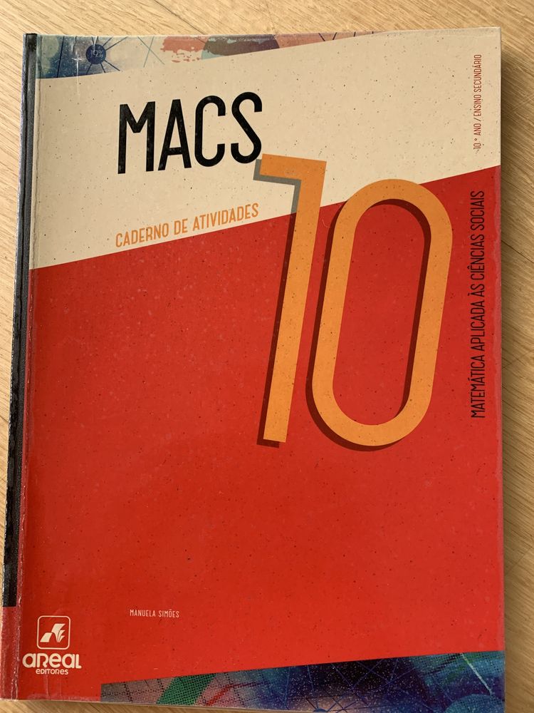Cadernos de atividades 10 ano Inglês, Francês ou MACS