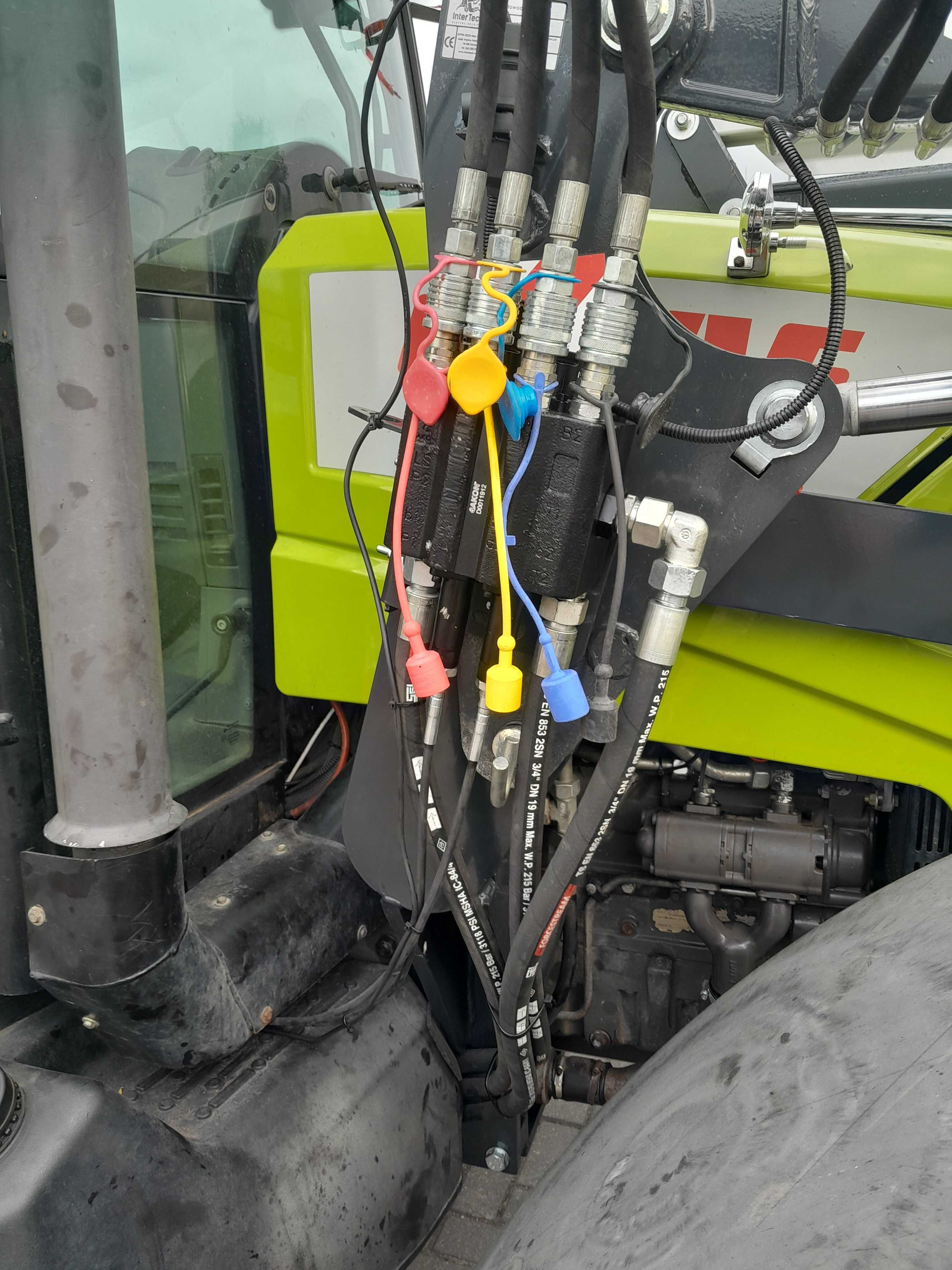 Ładowacz czołowy It 1600 Inter tech, Zetor John deere NH MF Case