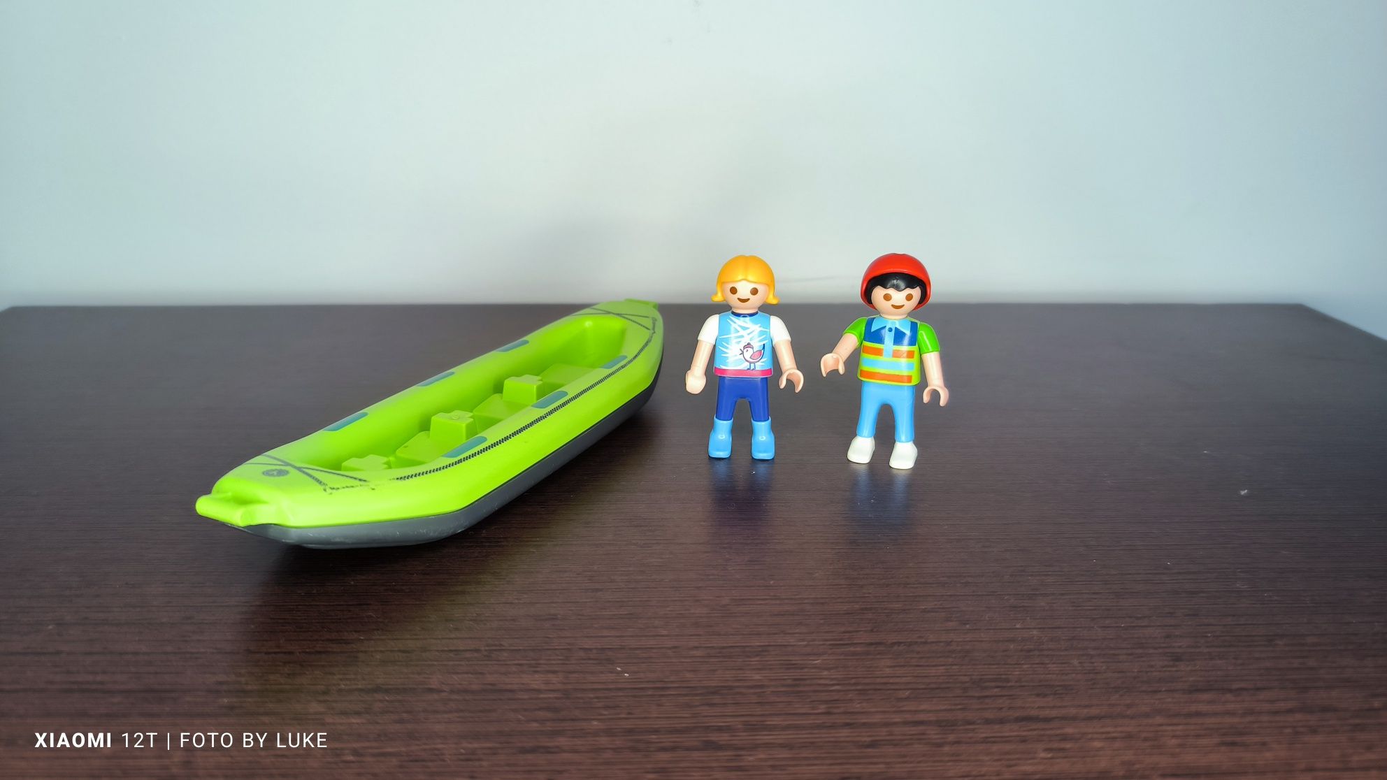 Playmobil ponton z dziećmi