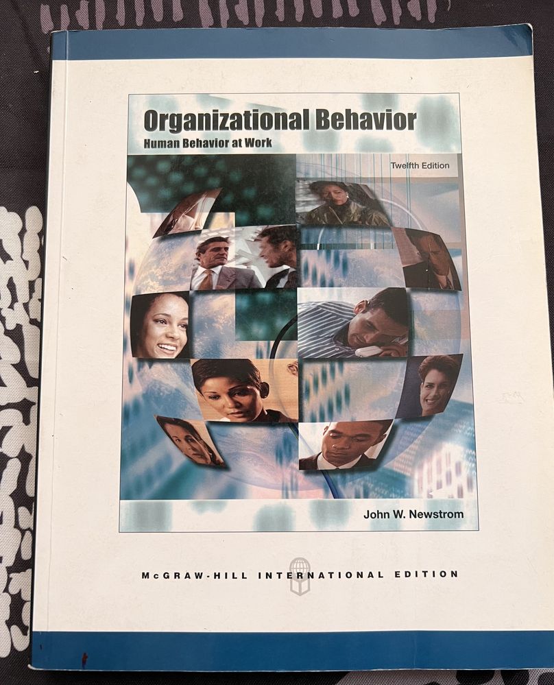 Livro Organizational Behavior, 12 ed