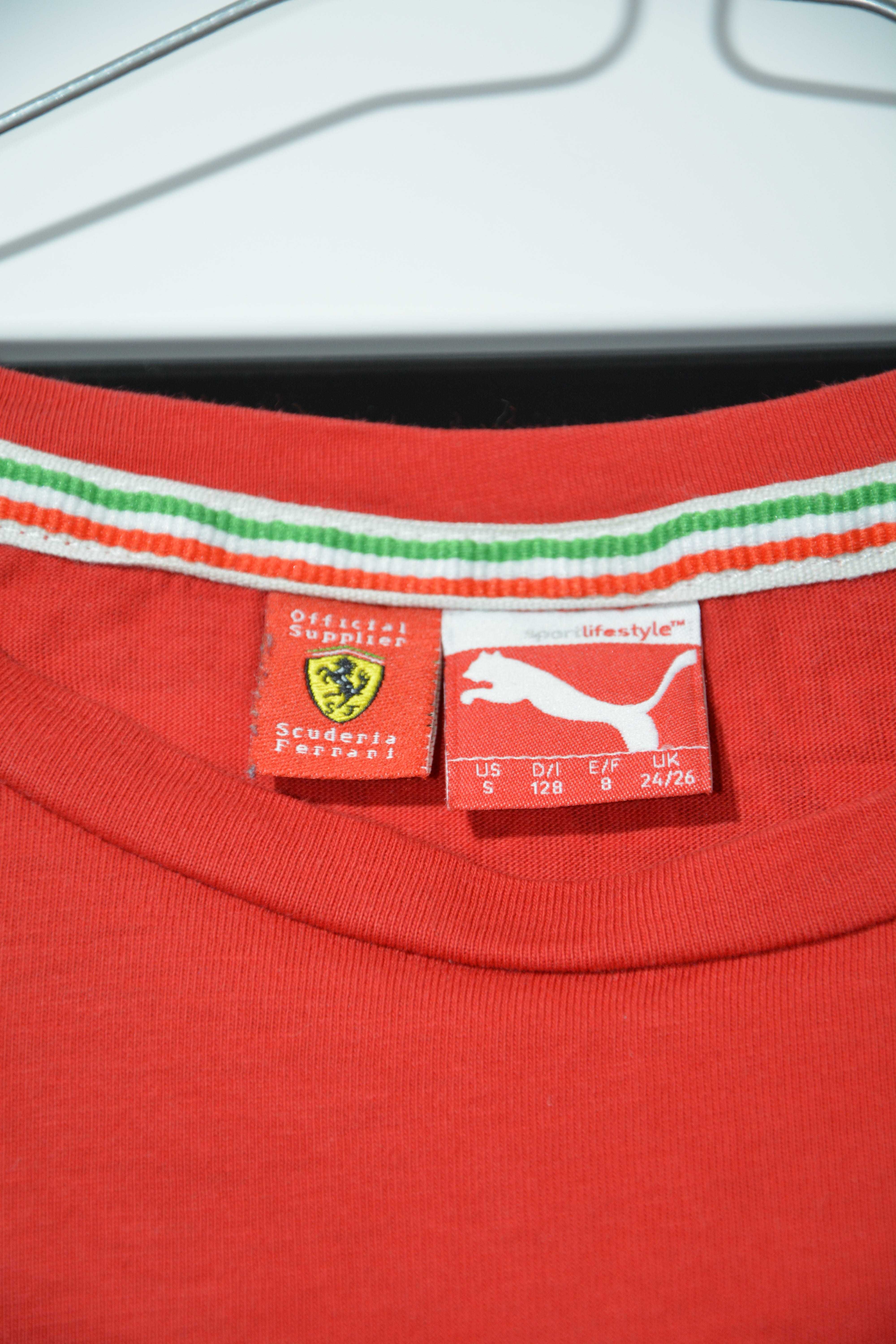 Puma Scuderia Ferrari F1 t-shirt dziecięcy 128