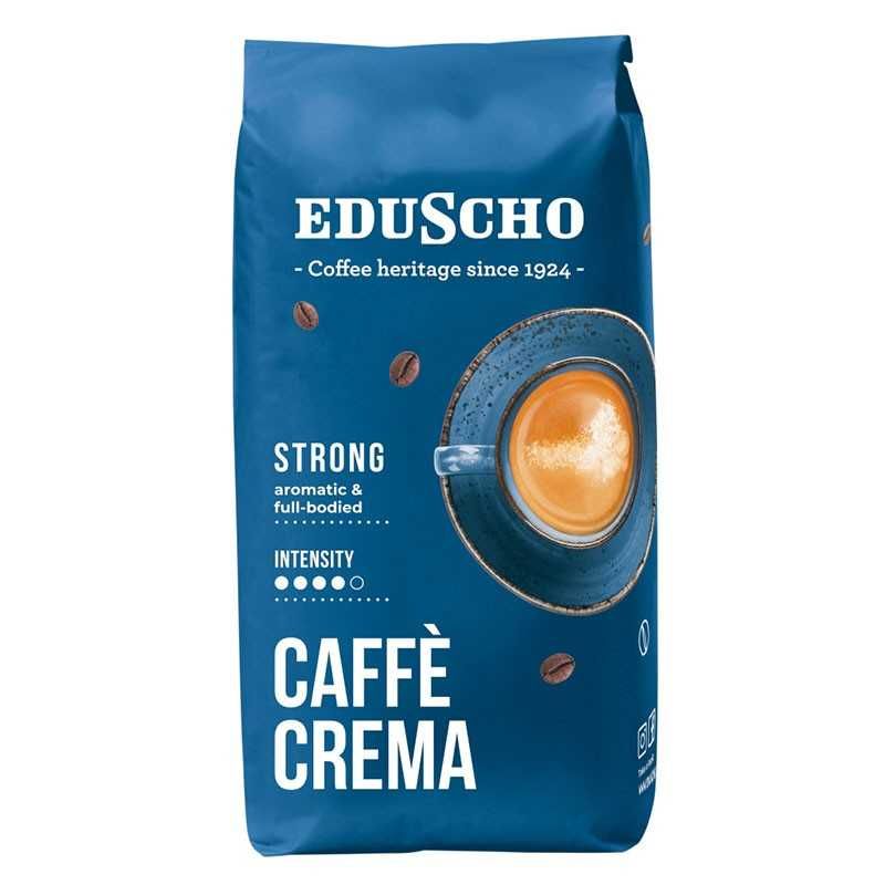 Kawa eduscho caffè crema strong 1kg x 5 - 5kg długa data