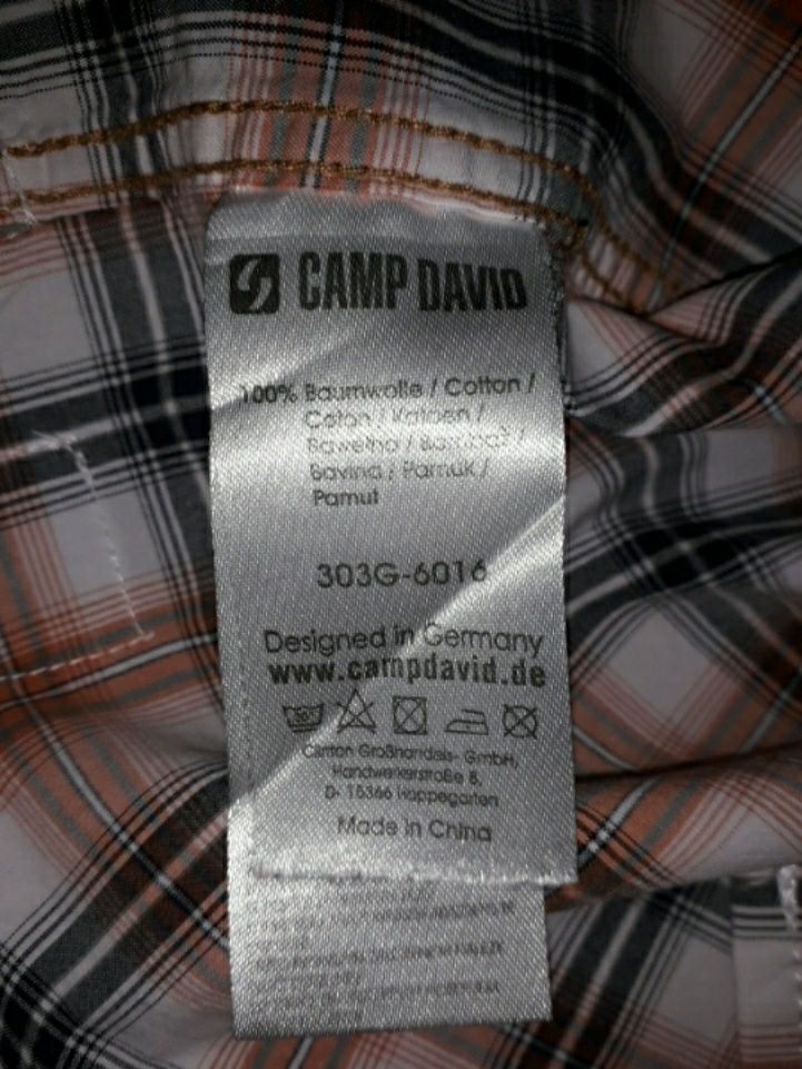 Рубашка Camp David летняя