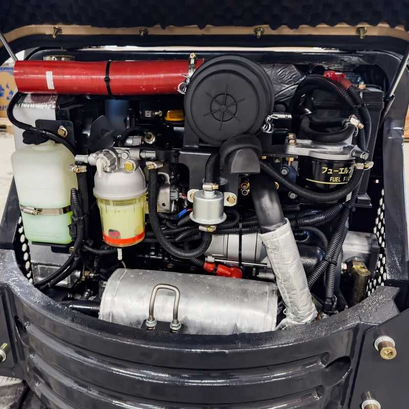 Minikoparka MEYER EX12 YANMAR, rozsuwane gąsienice LEASING