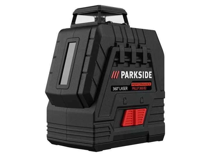 PARKSIDE PERFORMANCE Akumulatorowy laser krzyżowy PKLLP 360 B3+ Statyw