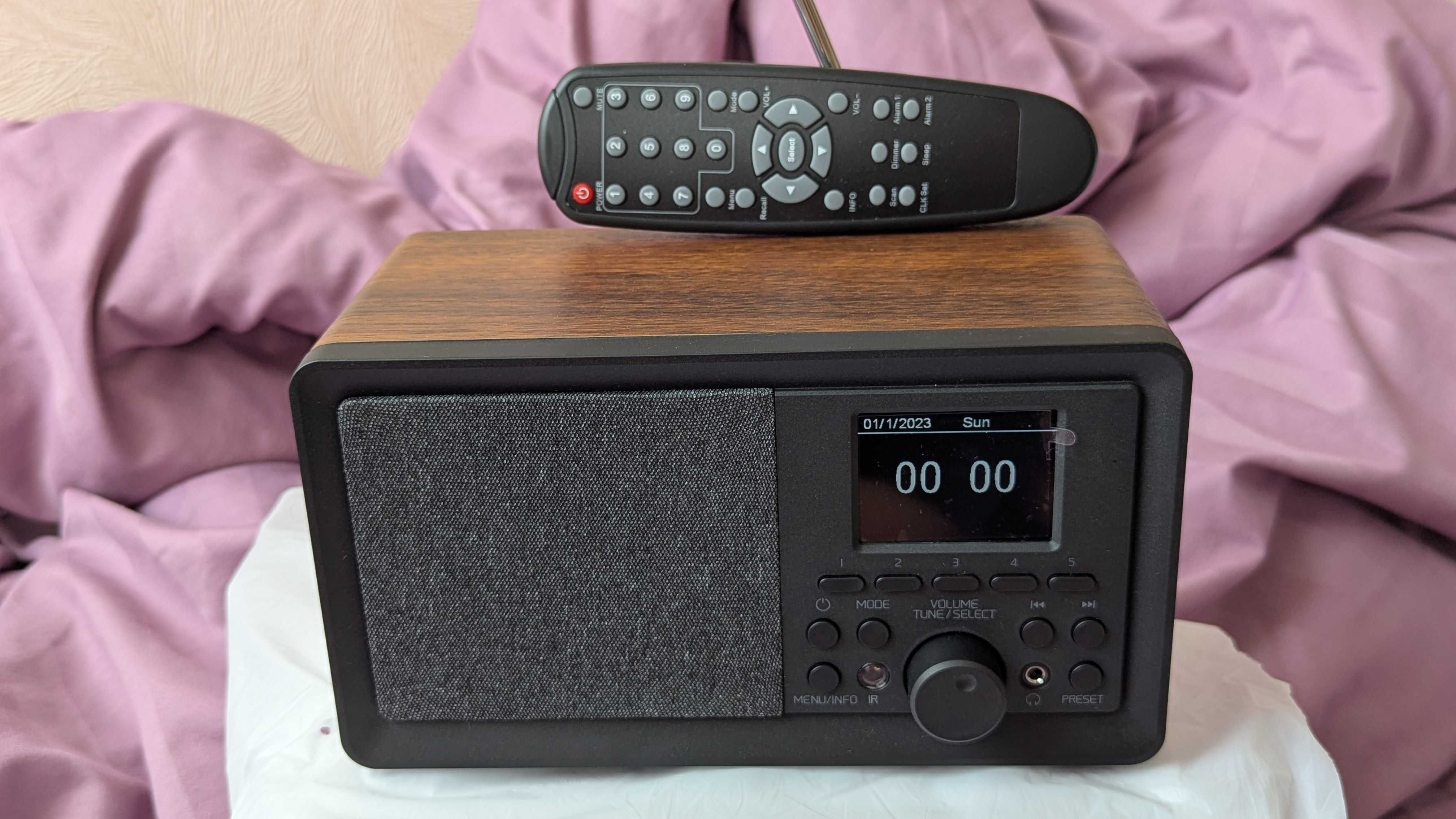 Радіо DAB+DAB Radio з блютузом і пультом