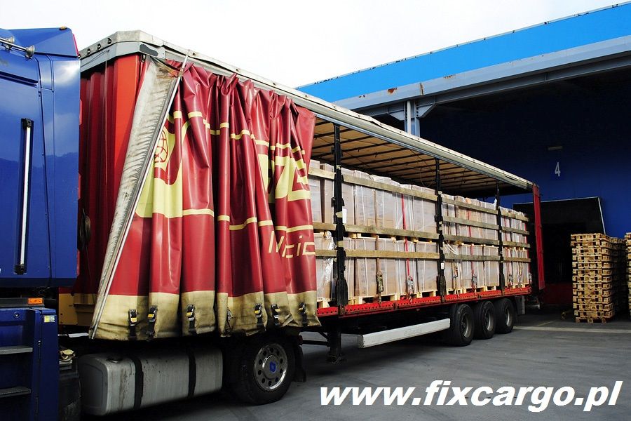 Transport firanka platforma 13,6m ciężarowy TIR 1-24t Szczecin Gorzów