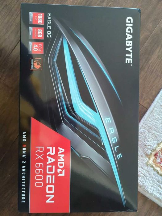 Видеокарты - GIGABYTE  RX 6650 XT EAGLE 8G рабочая
