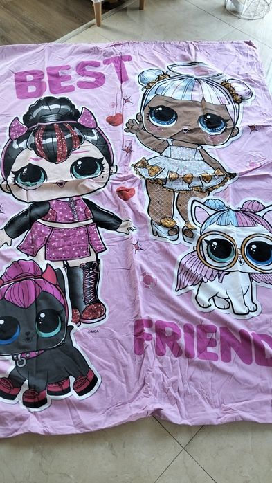 Pościel poszwa na kołdrę i poduszkę Lol
