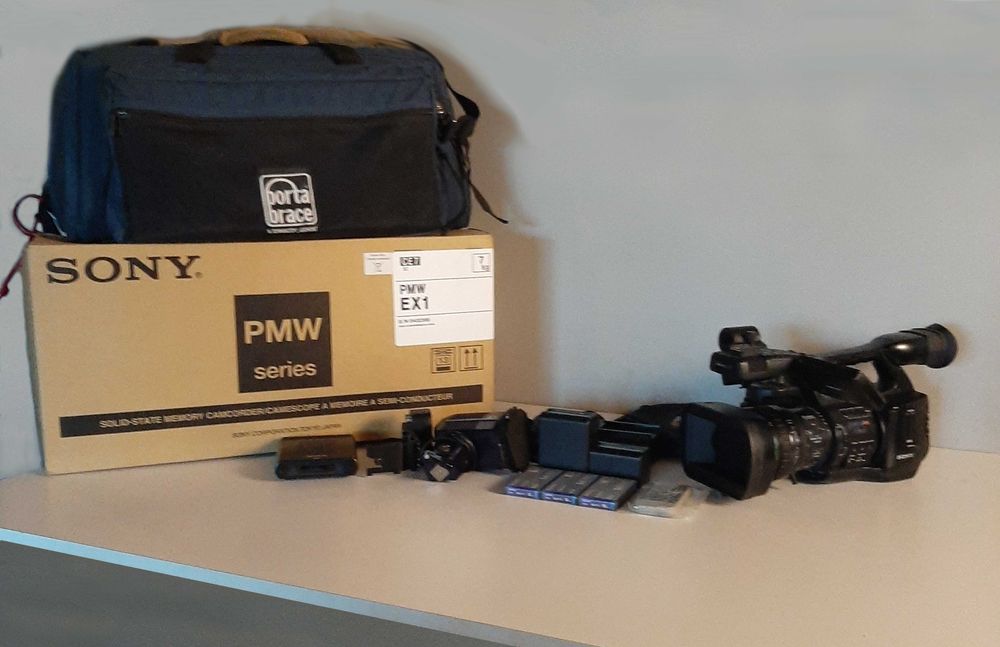 Sony Cinealta EX1 – Câmara Profissional Broadcast em Excelente Estado