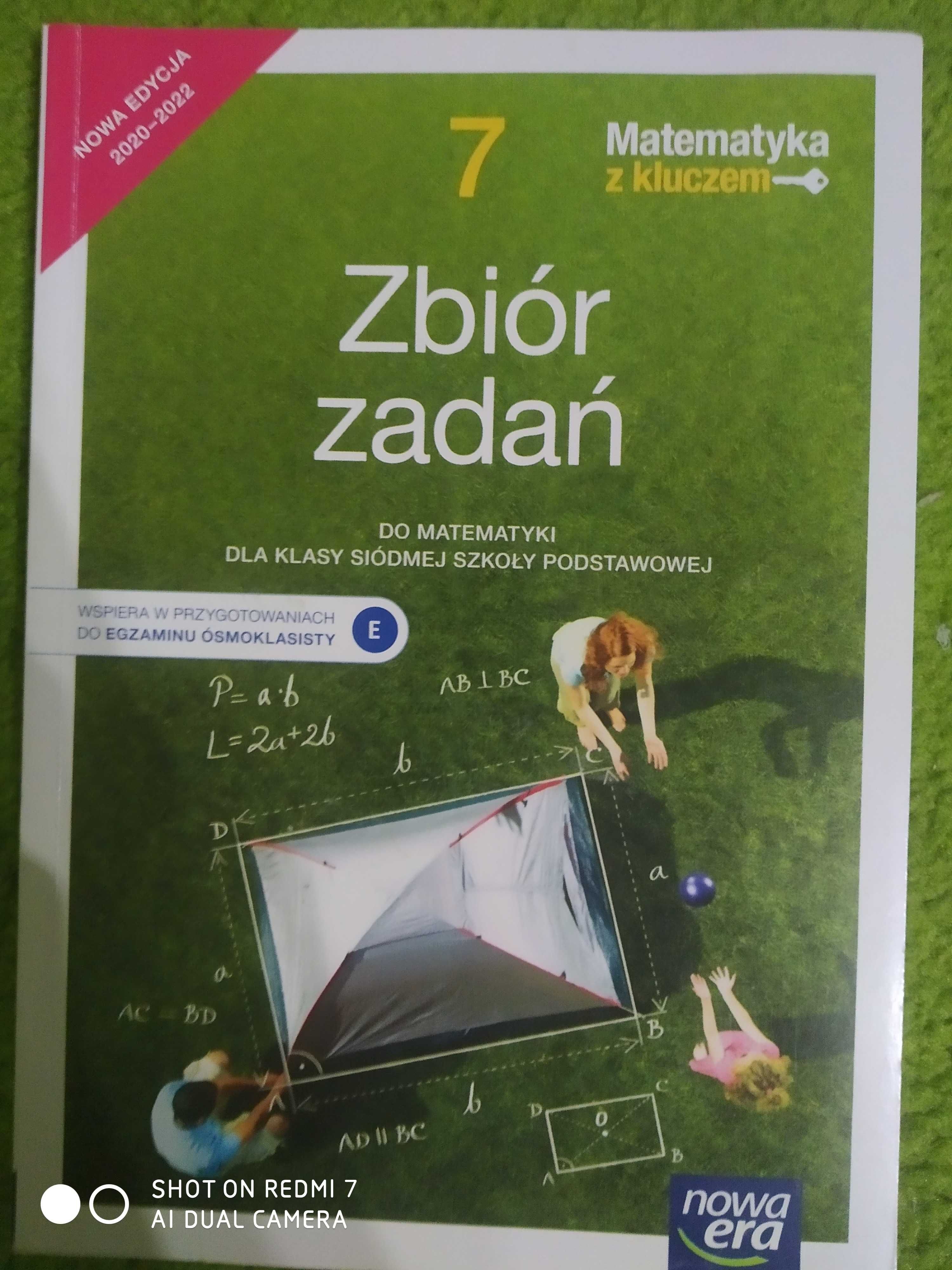 Zbiór zadań do matematyki klasa 7 Nowa era