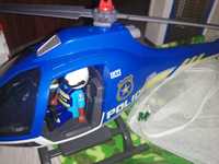 OKAZJA 2zestawy w jednym - Playmobile komisariat oraz helikopterem