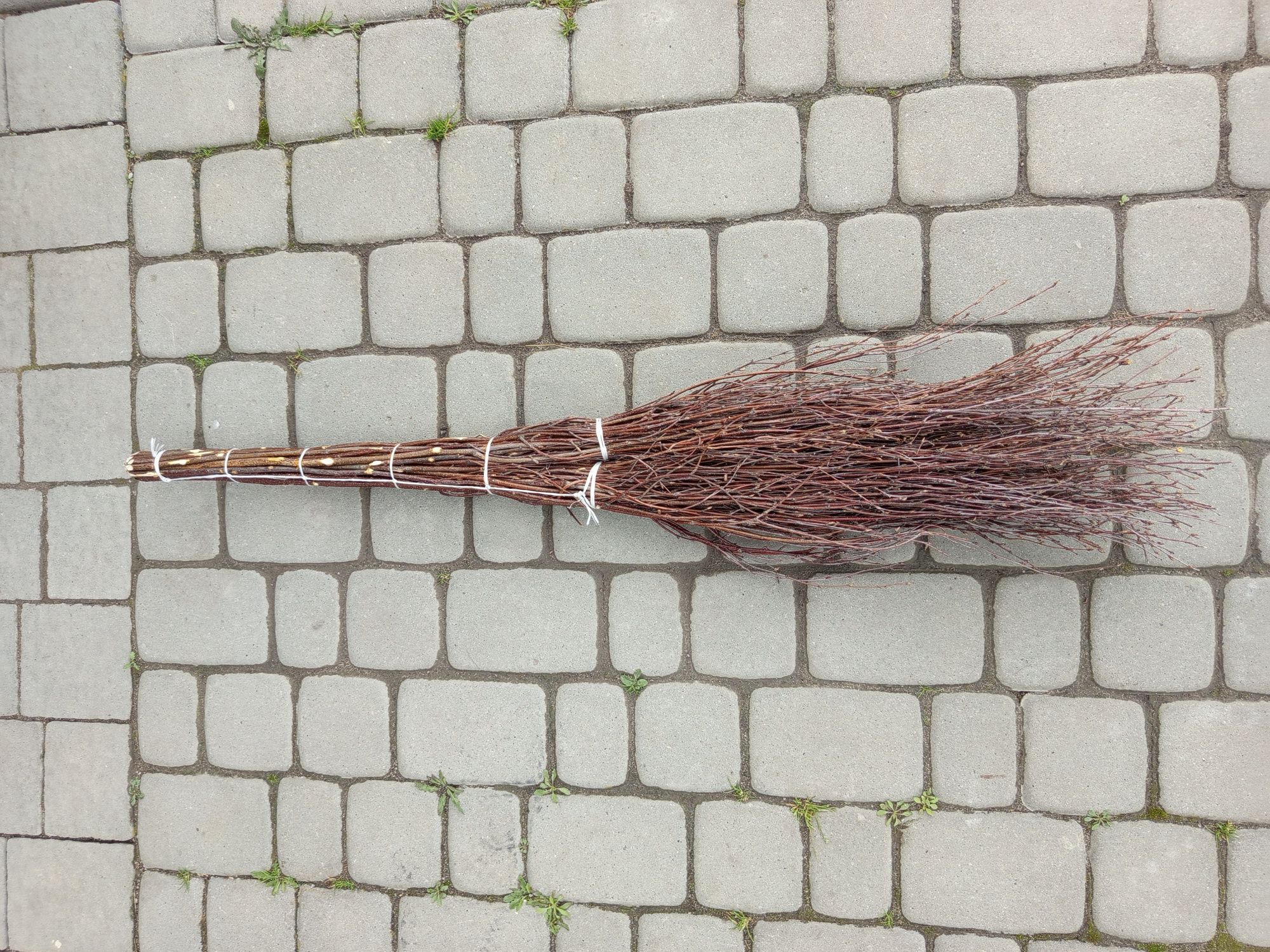 Miotła ,,drapaka'' brzozowa band made