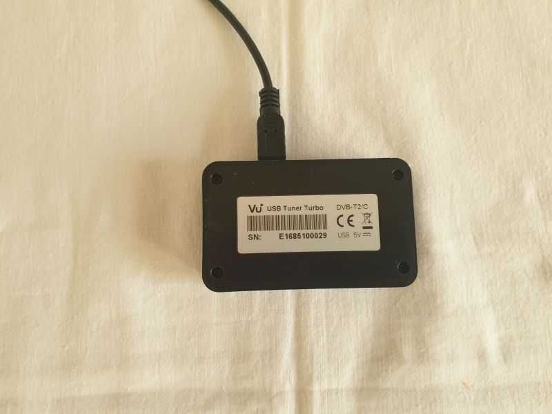 VU+ Turbo USB DVB-C/T2 Hybrid Tuner. Ultimo 4k, duo 4k itp.
