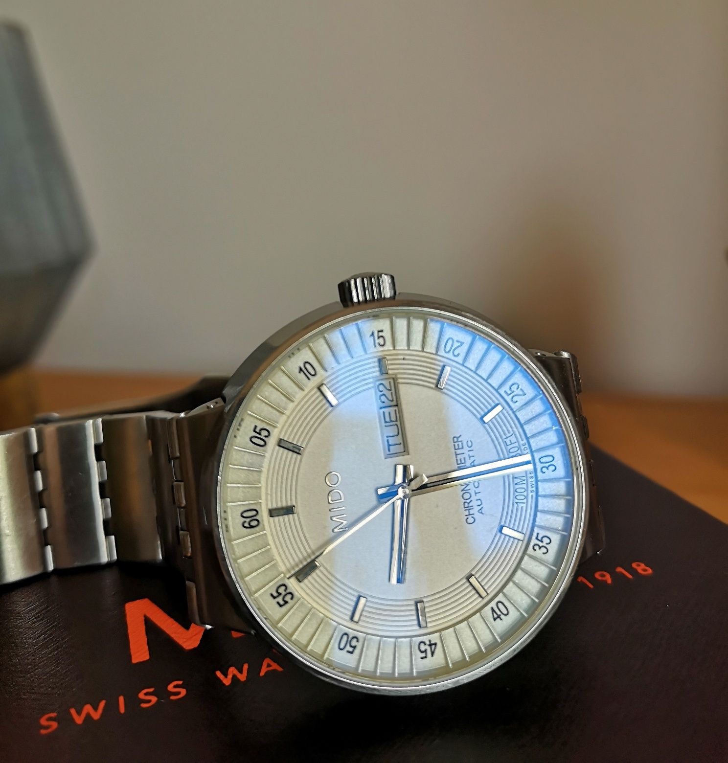 Szwajcarski zegarek automatyczny Mido All Dia Chronometerl