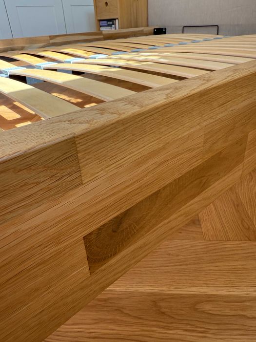 Łóźko dębowe Berke 140x200