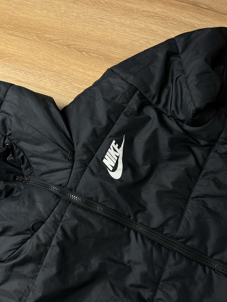 Nike Big Swoosh Dwustronna Reversible Kurtka Ocieplana Rap
