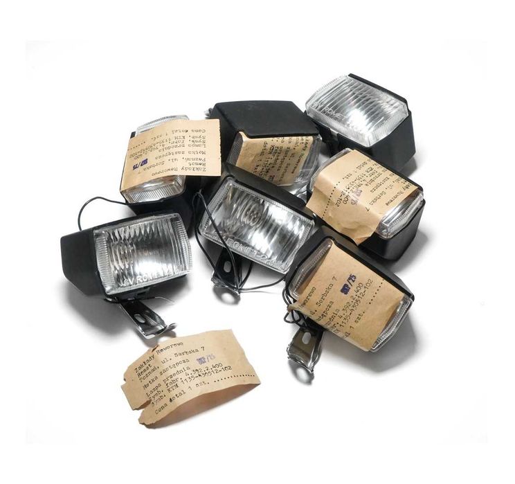 NOWA przednia lampka rowerowa ROMET Wigry 3/Jubilat 2/Wagant - METKA