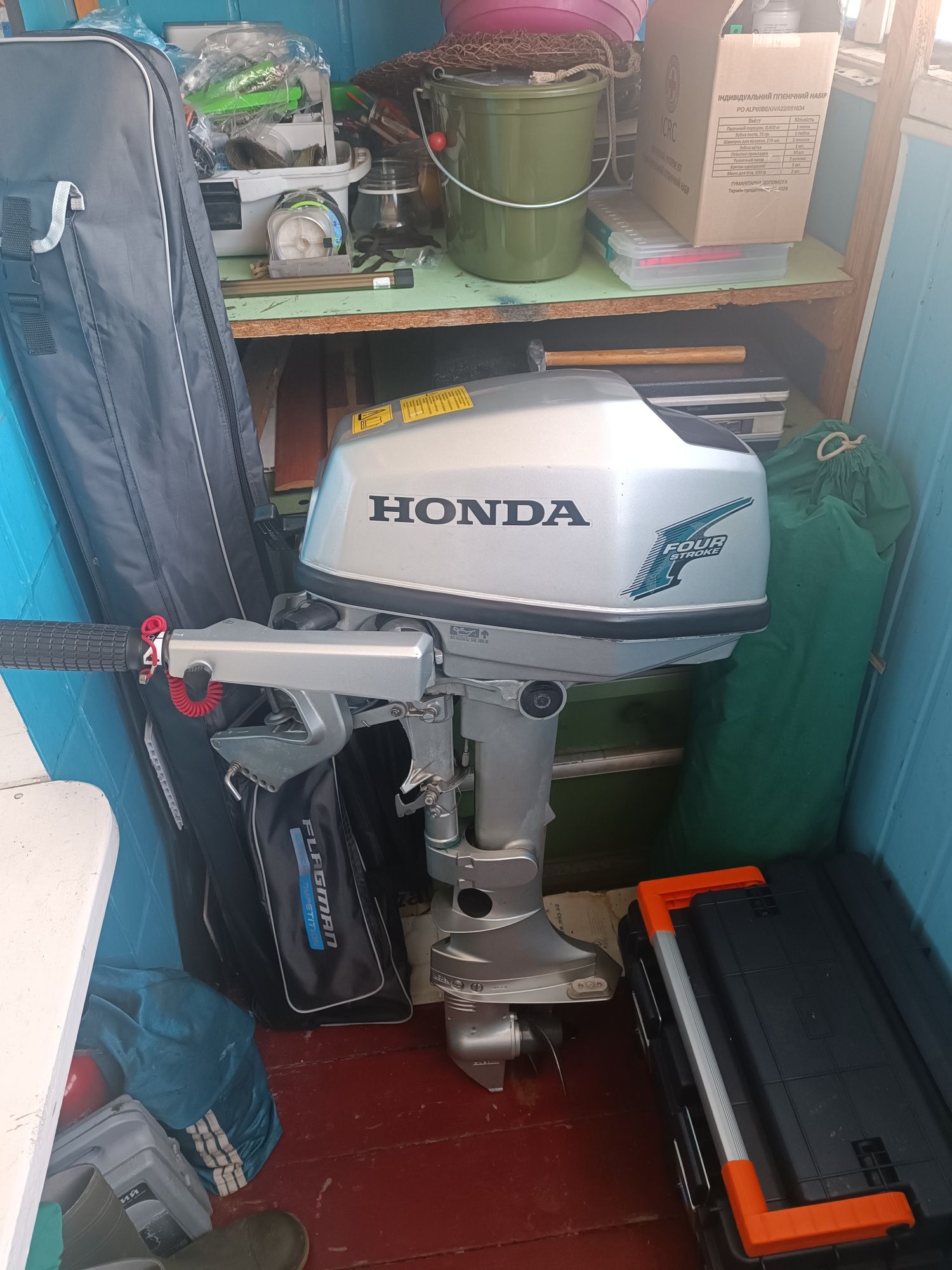 Лодочный мотор Honda 5л.с.