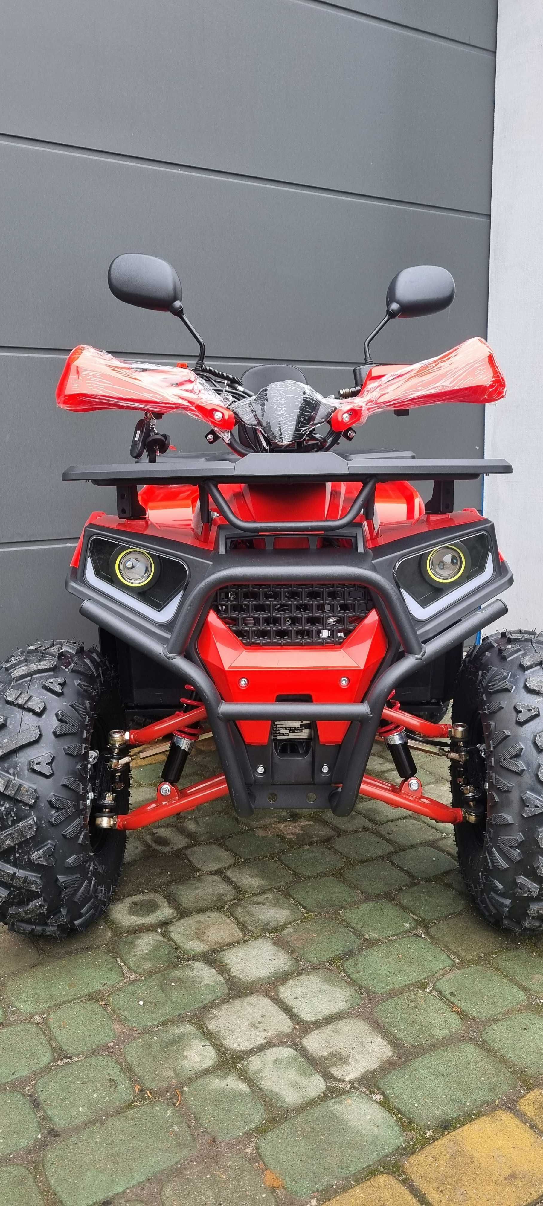 Quad HB-ATV 125G Koło 8" ARMOUR PRO Czerwony