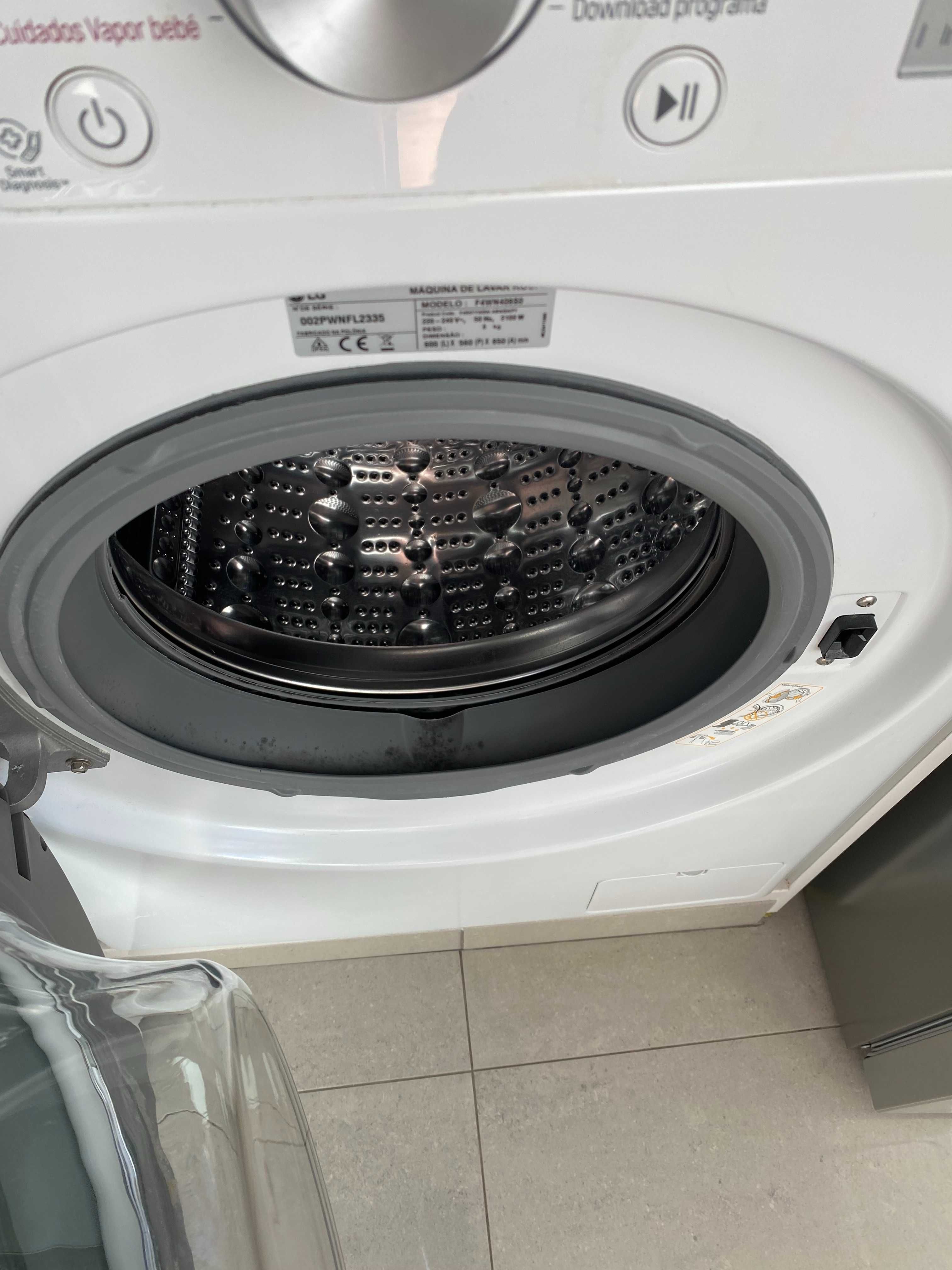 2 em 1: Máquina lavar roupa  + OFERTA maquina secar 8KG A+++