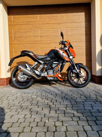 KTM Duke 125 SALON Polska  Bezwypadkowy