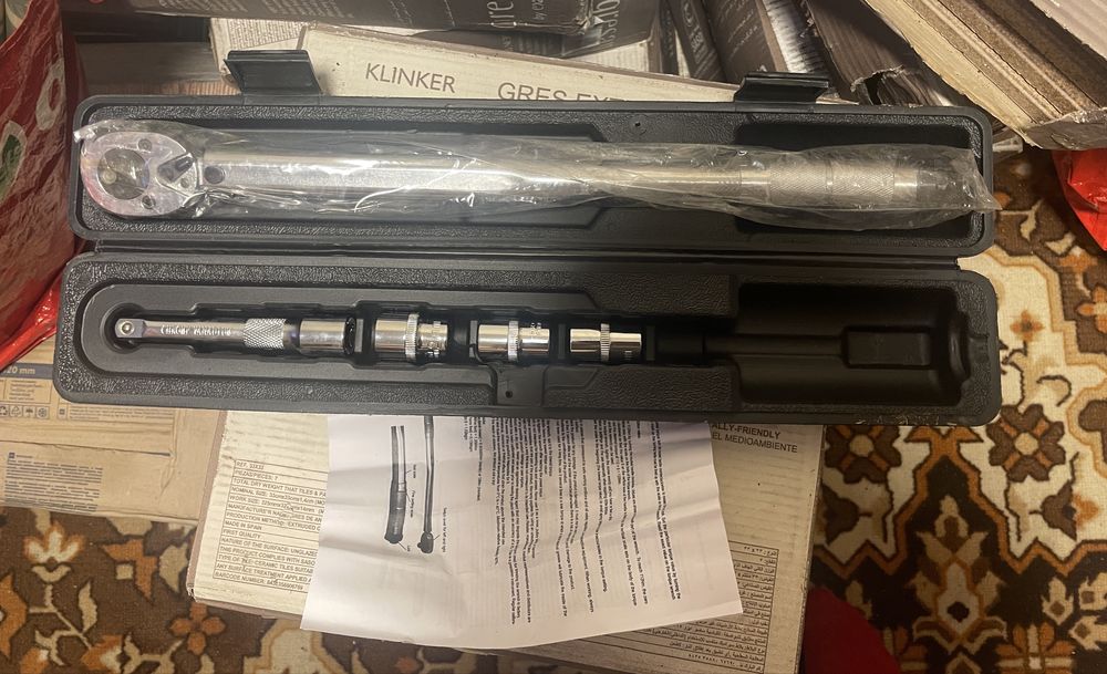 Динамометрический ключ для колесных головок 17/19/21