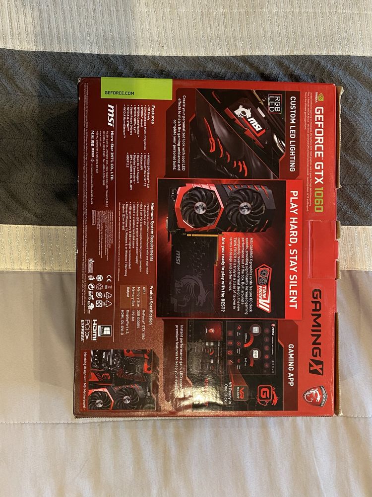 Placa gráfica geforce gtx 1060