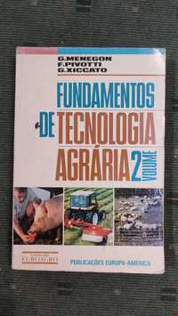 Fundamentos de Tecnologia Agrária 2º volume