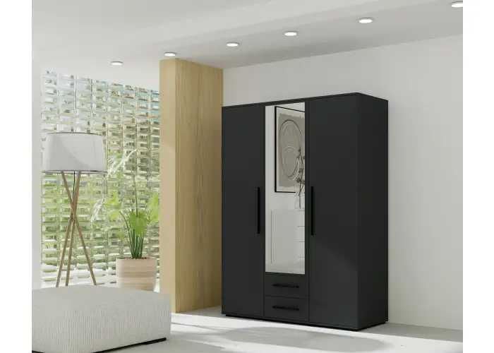 (lustro,szuflady,4-kolry) Szafa Maxim 150x206x59 Darmowa dostawa