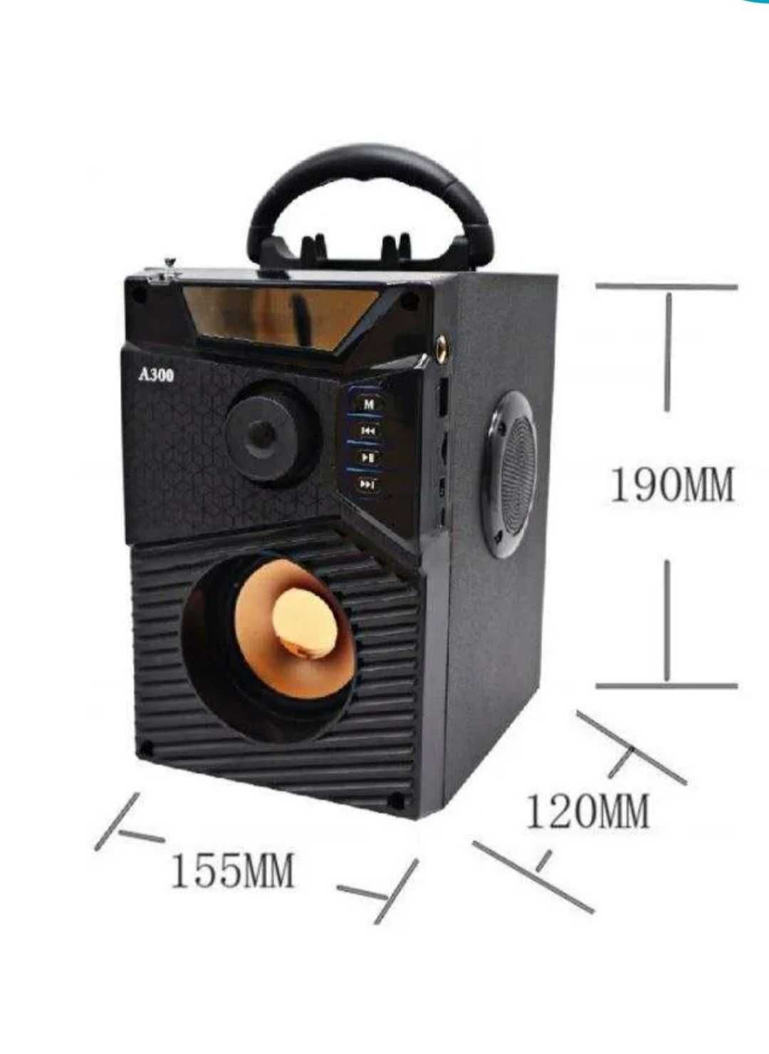 Głośnik A300 bezprzewodowy BLUETOOTH Radio Micro SD pudełko