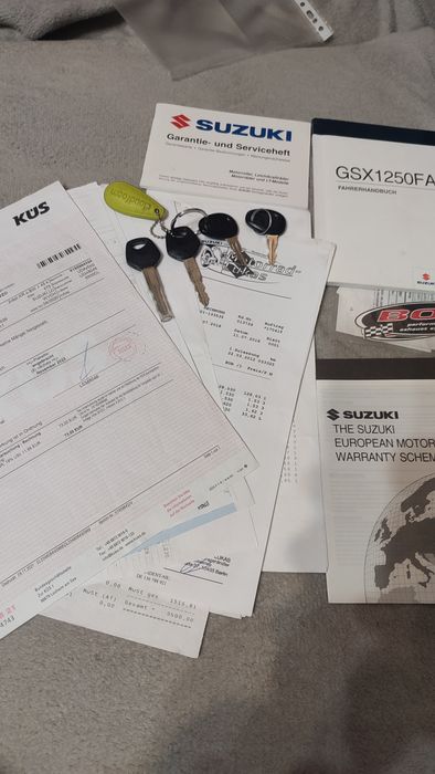 Suzuki GSX 1250Fa rok2011 mały przebieg