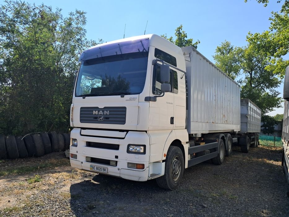 MAN TGA 26.430+прицеп