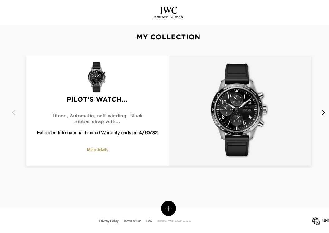 IWC Pilot’s Watch Performance Chronograph 41 AMG  /  2024