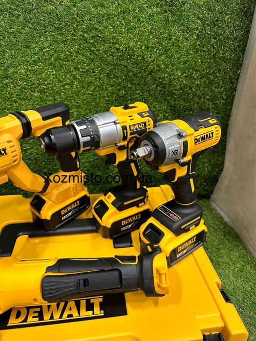 Набір 4в1 АКБ DeWalt 48 V (Шуруповер + Болгарка+ Перфоратор+ Гайковерт