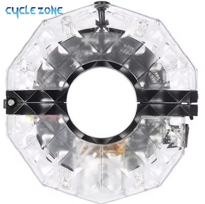 Swiatła rowerowe koło piasta