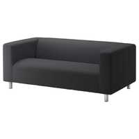 Ikea KLIPPAN pokrycie sofy 2 os. Kabusa ciemnoszary 903.987.22 NOWE