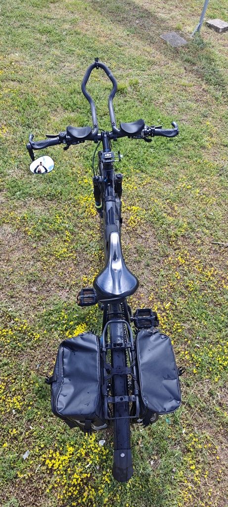 Rower górski Cube Aim Pro XL 29" MTB + sakwy torby oświetlenie lemondk