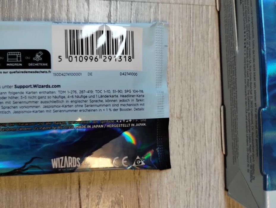 Magic The Gathering Tarkir Dragonstorm Collectors  1 Booster Język DE