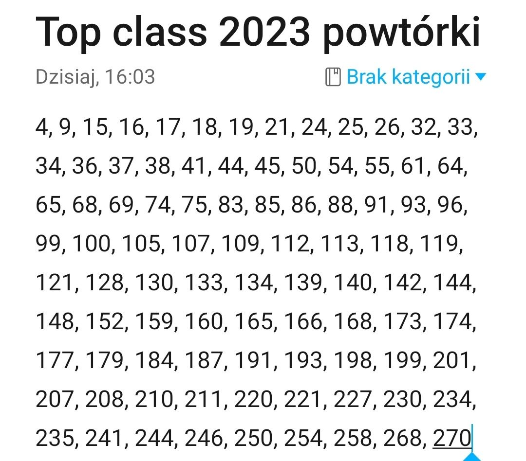 Karty piłkarskie panini Top Class 2023