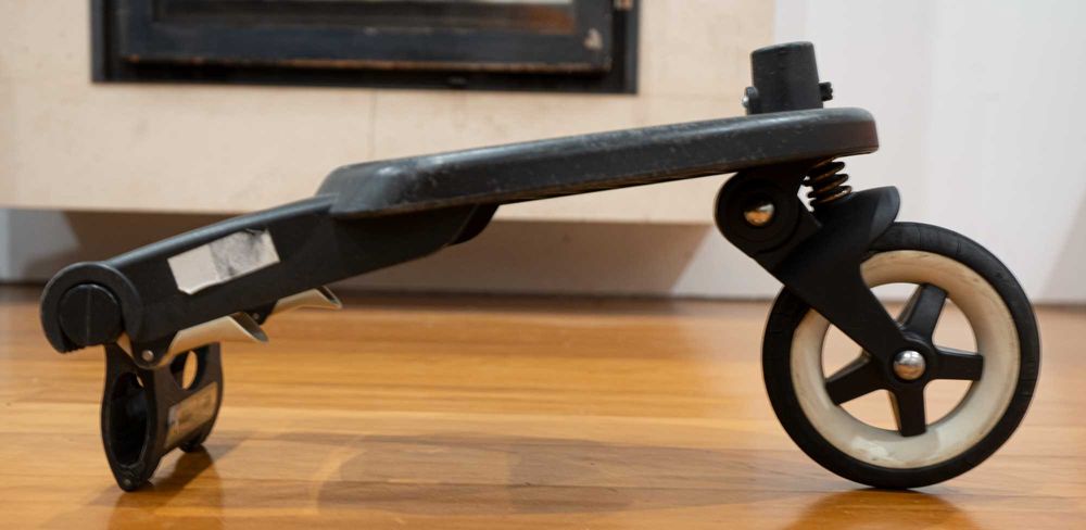 Bugaboo Donkey Twin azul e rosa (Porto)