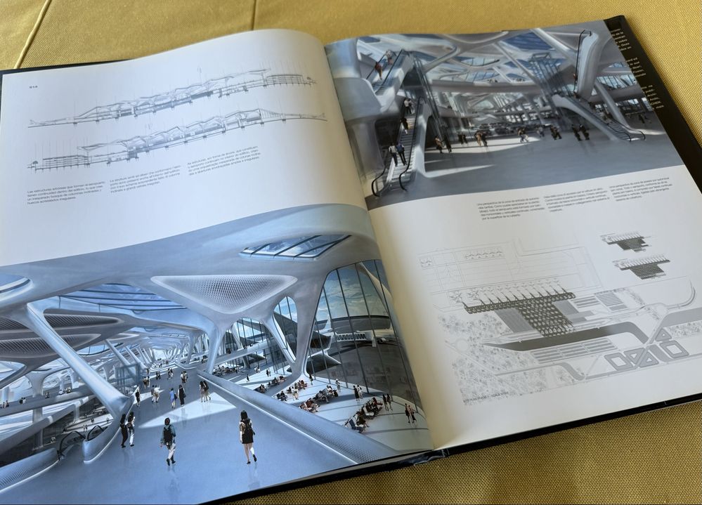 Grande e raro livro Arquitetura Zaha Hadid
