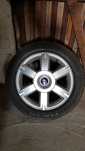 Alufelgi Borbet Ford 5x108 16 6.5J ET52,5 z zimowymi oponami 205/55/16