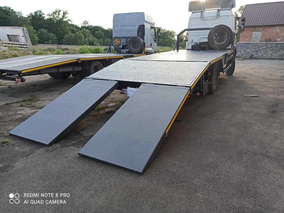 Нова вантажна платформа. Переобладнання в вантажний евакуатор.