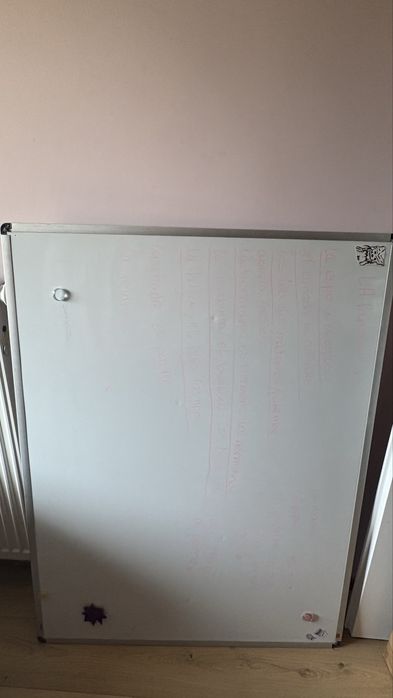 Tablica szkolna biala dwustronna